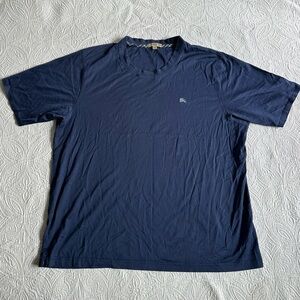 Burberry Dark Blue Short Sleeve Tee